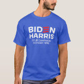 独自のバイデン氏Harris 2024を作成 Tシャツ (正面)