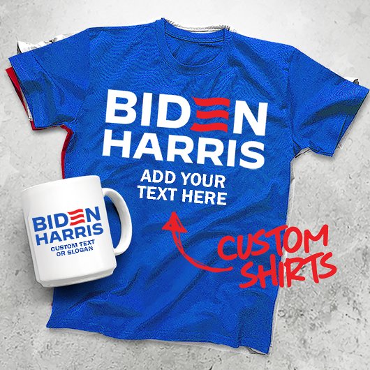 独自のバイデン氏Harris 2024を作成 Tシャツ