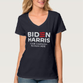 独自のバイデン氏Harris 2024を作成 Tシャツ (正面)