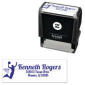 独自のバスケットパーソナライズされたボールゴムを作成 セルフインキングスタンプ (インサイチュ)