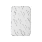 独自のバスマカスタムットを作成 バスマット (正面縦)