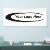 独自のバナーユニホワイト – 独自の色 横断幕 (トレードショー)