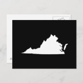 独自のバージニア州の移行発表の作成 ポストカード (正面/裏面)