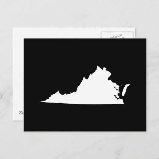 独自のバージニア州の移行発表の作成 ポストカード (正面/裏面)