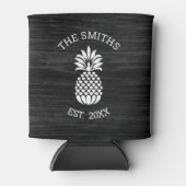 独自のバーンウッドパイナップルクーラーボックスを作成 缶クーラー (正面)