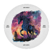 独自のパイロアダークホース魔法の作成 カッティングボード (正面)