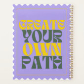 独自のパスの作成引用文解決団体や組織 プランナー手帳 (裏面)