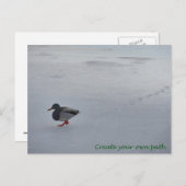 独自のパスを作成する ポストカード (正面/裏面)