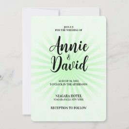 独自のパステルを作成レトロスターバスト 招待状