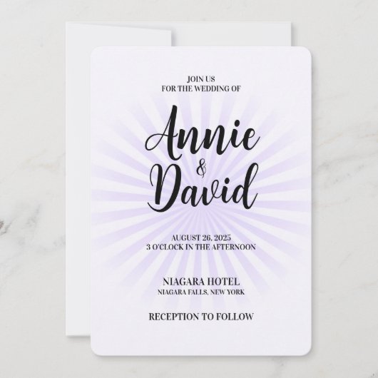 独自のパステルを作成レトロスターバスト 招待状 (正面)