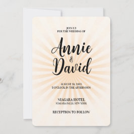 独自のパステルを作成レトロスターバスト 招待状