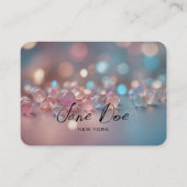 独自のパステルカスタムオパール《写真》ぼけ味の作成 名刺 (正面)