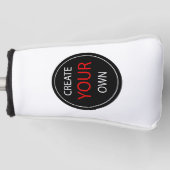 独自のパターを作成 – ブランド/カスタム ゴルフヘッドカバー (正面)