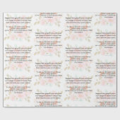 独自のパターンをデザインするためのテンプレートPHOTOギフト ラッピングペーパー (フラット)