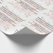 独自のパターンをデザインするためのテンプレートPHOTOギフト ラッピングペーパー (角)