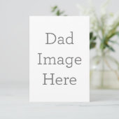 8.9cm x 12.7cmフラットサンキューカード (スタンド正面)