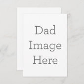 8.9cm x 12.7cmフラットサンキューカード (正面/裏面)