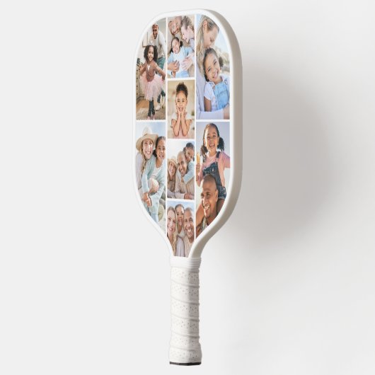 独自のパパ写真の作成 ピックルボールラケット (左)