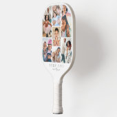 独自のパパ写真の作成 ピックルボールラケット (左)