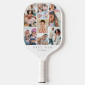 独自のパパ写真の作成 ピックルボールラケット (裏面)