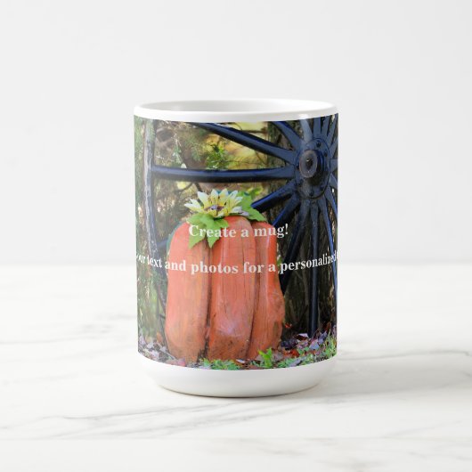 独自のパーソナライズされたカスタムユニーク作成 コーヒーマグカップ (中央)