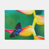 独自のパーソナライズされたカスタム写真テンプレート ドアマット (正面)