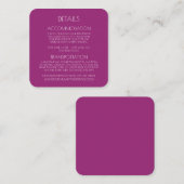 独自のパーソナライズされたカスタム文字 エンクロージャーカード (正面/裏面)