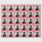 独自のパーソナライズされたナース大学院の写真を作成 ラッピングペーパー (フラット)