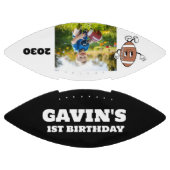 独自のパーソナライズされたレトロ誕生日の作カスタム成 アメリカンフットボール (パネル)