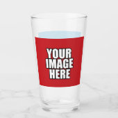 独自のパーソナライズされた作成（両面） タンブラーグラス (正面)