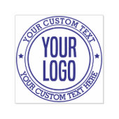 独自のパーソナライズされた文字ロゴの作成 セルフインキングスタンプ (デザイン)