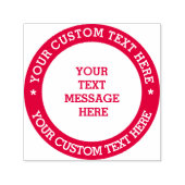 独自のパーソナライズされた文字 セルフインキングスタンプ (デザイン)