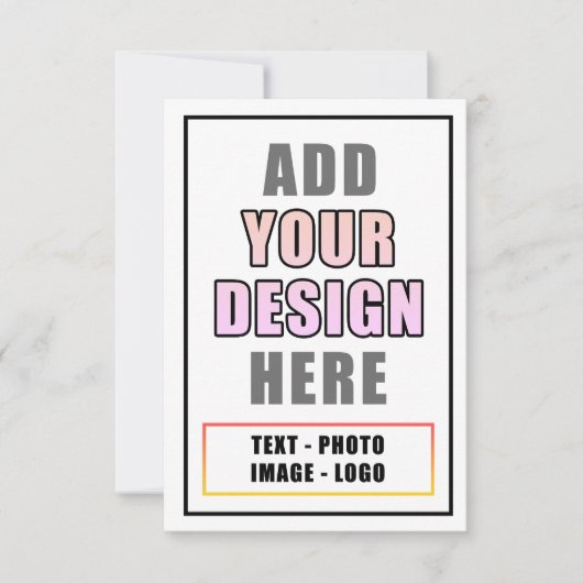 独自のパーソナライズ先生写真写真の作成 サンキューカード (正面)
