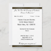 独自のパーティの招待状を作カスタマイズ成 招待状 (裏面)