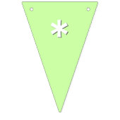 独自のパーティーのバナカスタムーフラグを作成する バンティングフラッグ (第1の旗)