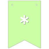 独自のパーティーのバナカスタムーフラグを作成する バンティングフラッグ (第1の旗)