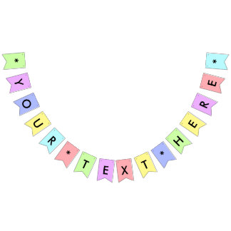 独自のパーティーのバナカスタムーフラグを作成する バンティングフラッグ