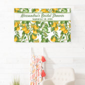 独自のパーティーバナーレモンの背景を作成 横断幕 (インサイチュ)