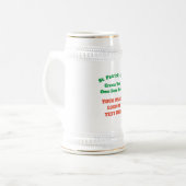 独自のビアスタイカスタムンをパーソナライズされた作成する ビールジョッキ (正面左)