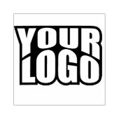 独自のビジネスカスタムロゴの作成 ラバースタンプ (インプリント)