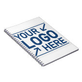 独自のビジネスカスタムロゴを追加する ノートブック (右側)