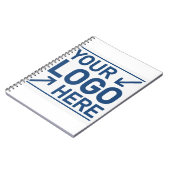 独自のビジネスカスタムロゴを追加する ノートブック (左側)