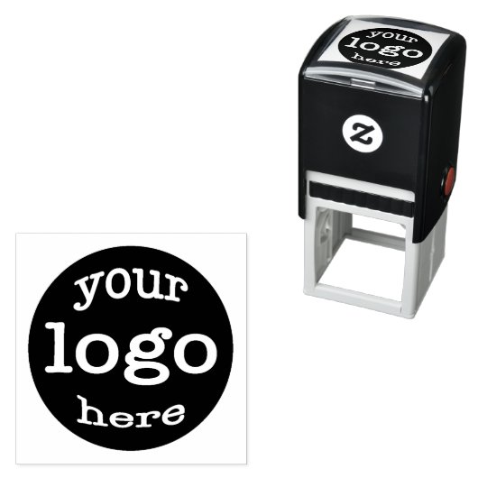独自のビジネスカスタム会社イベントロゴの作成 セルフインキングスタンプ (インサイチュ)