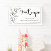 独自のビジネススケッチの分岐バナーの作成 横断幕 (インサイチュ)