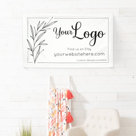 独自のビジネススケッチの分岐バナーの作成 横断幕 (インサイチュ)