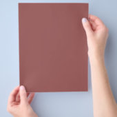 独自のビジネスフライヤーを作成する チラシ (手)