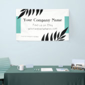 独自のビジネスブランチバナーの作成 横断幕 (トレードショー)