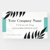 独自のビジネスブランチバナーの作成 横断幕 (横)