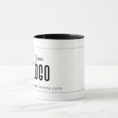 独自のビジネスプロモーションマグを作成 マグカップ (中央)