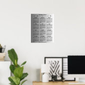 独自のビジネスプロモーション2016カレンダーの作成 ポスター (ホームオフィス)